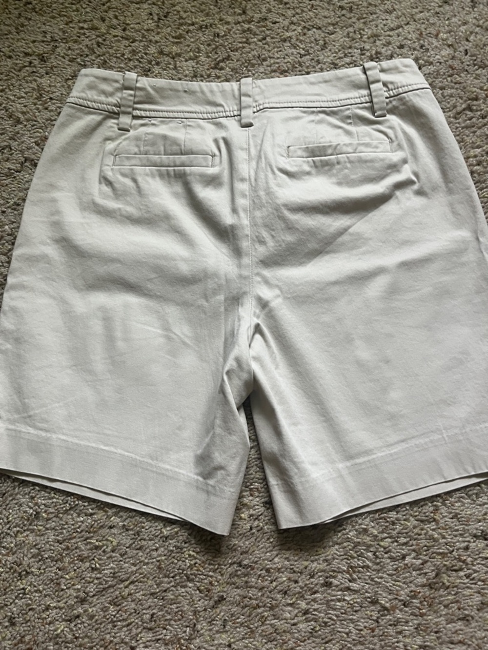 Talbots Misses Khaki s- Classic Beige Shorts